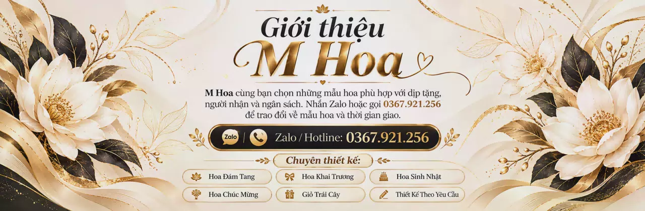 Ảnh bìa Shop hoa tươi Xã Quảng Trực Lâm Đồng - Trao hoa đẹp, gửi điều thân thương